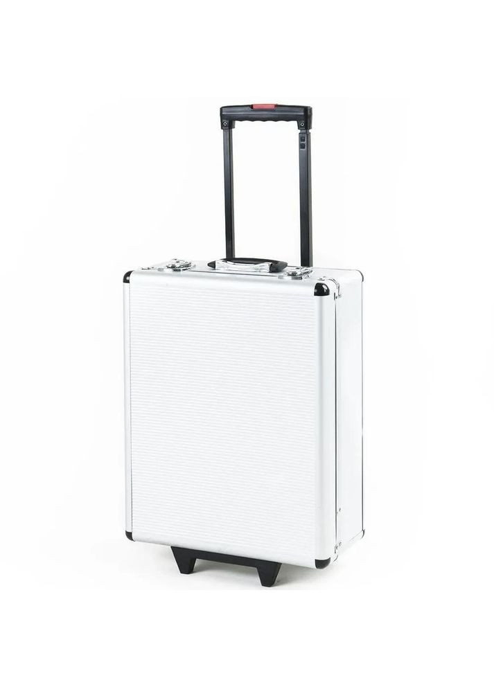 Універсальний набір інструментів 187 предметів із хромованадієвої сталі в валізі на колесах Сірий ( AD-825) No Brand (334691571)