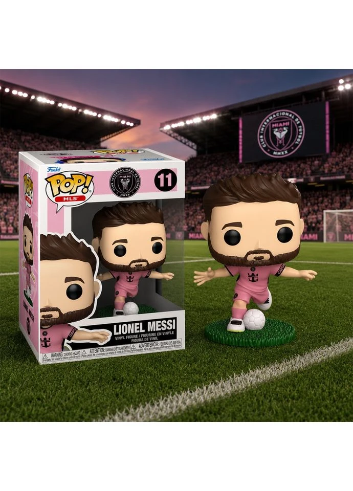 Игрушечная фигурка Лионель Месси POP! 94697 серии "Футбол: Интер Майами" Funko (399690746)