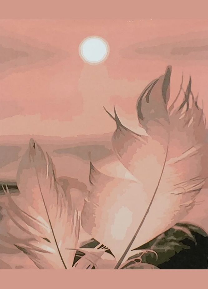 Картина по номерам ПРЕМИУМ Солнечное перышко (с лаком и уровнем) 40х50 см SY6828 () Strateg (328946302)