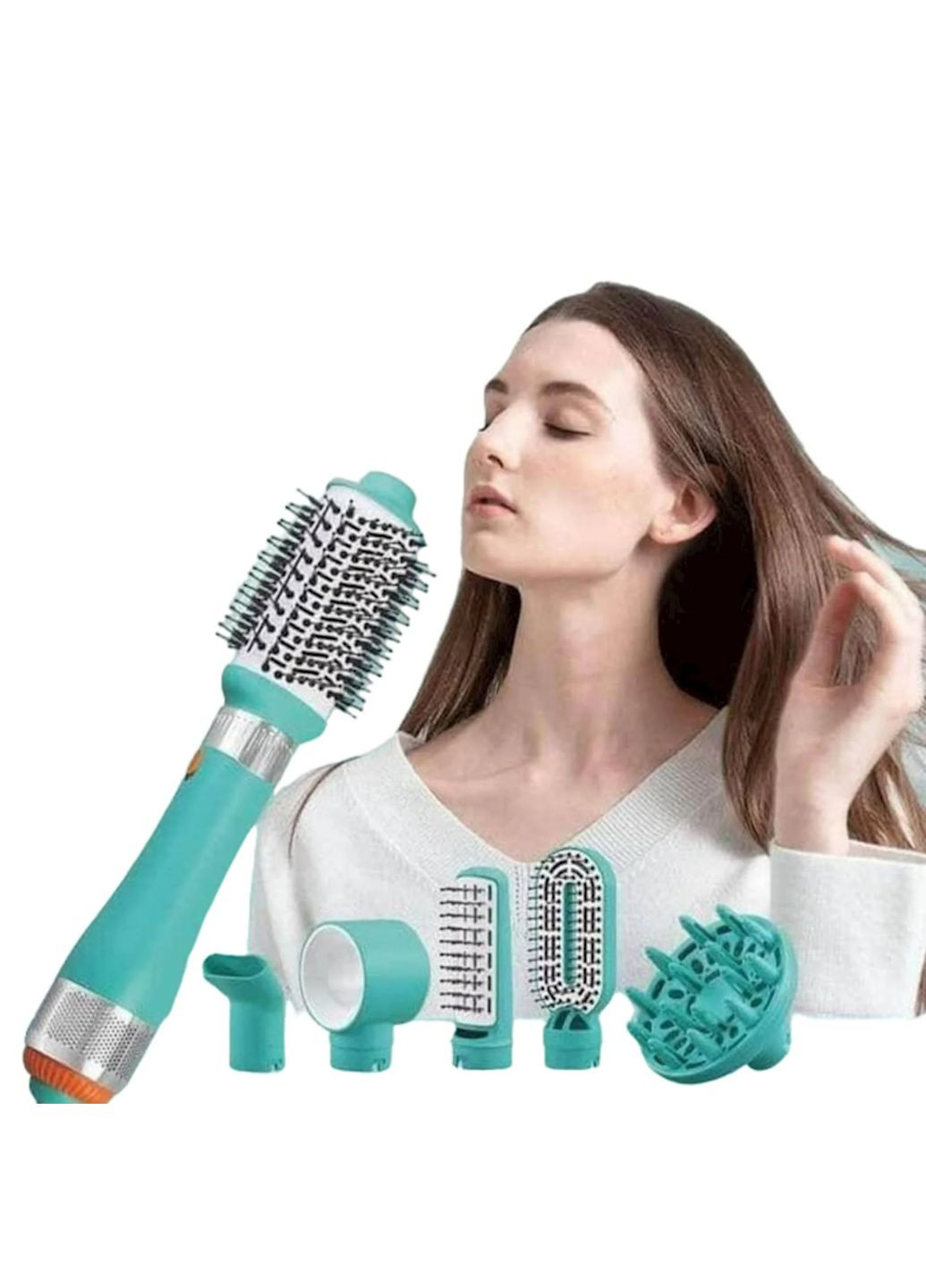 Фен МУЛЬТИСТАЙЛЕР EN 750 Volumizer 6 В 1 Blow-out Brush Enzo (297442661)