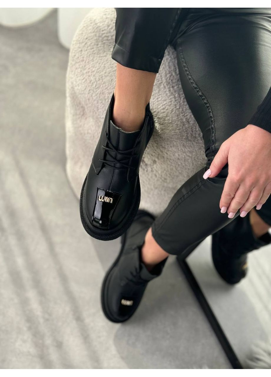 Зимние натуральные зимние ботинки No Brand