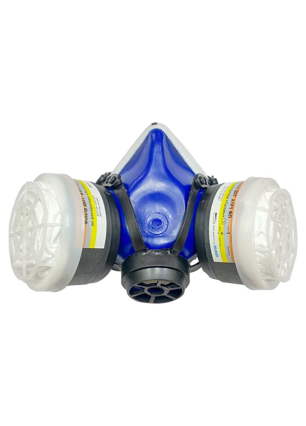 Респіратор напівмаска M3 Тополя з фільтрами А1Р1 ФП ALAN (363977412)