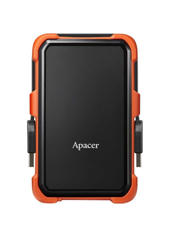 Внешний жесткий диск 2.5" USB 2.0TB AC630 Black/Orange (AP2TBAC630T-1) Apacer (336955632)