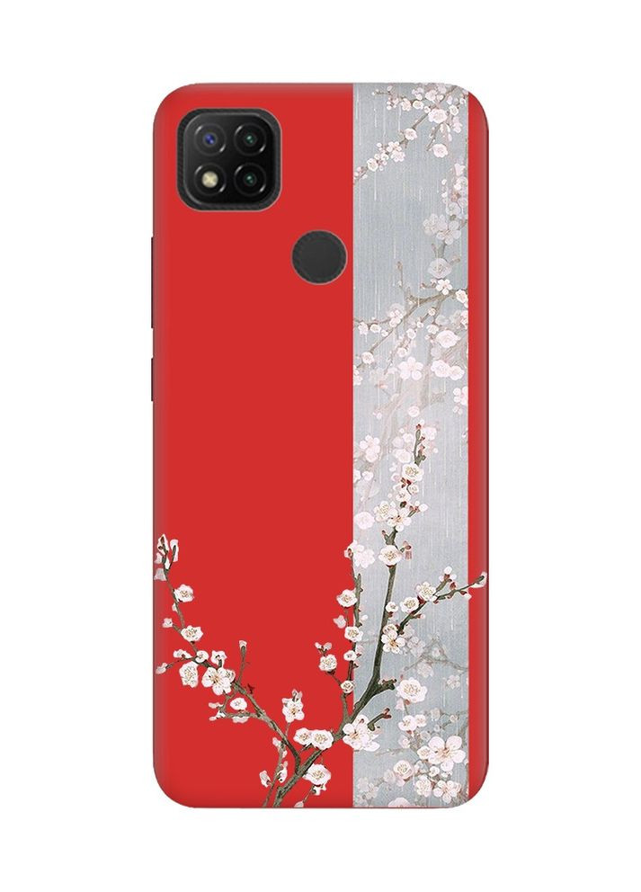 Матовый чехол на Xiaomi Redmi 9C/10A:: Цветущая сакура (принт 285) Creative (360700954)