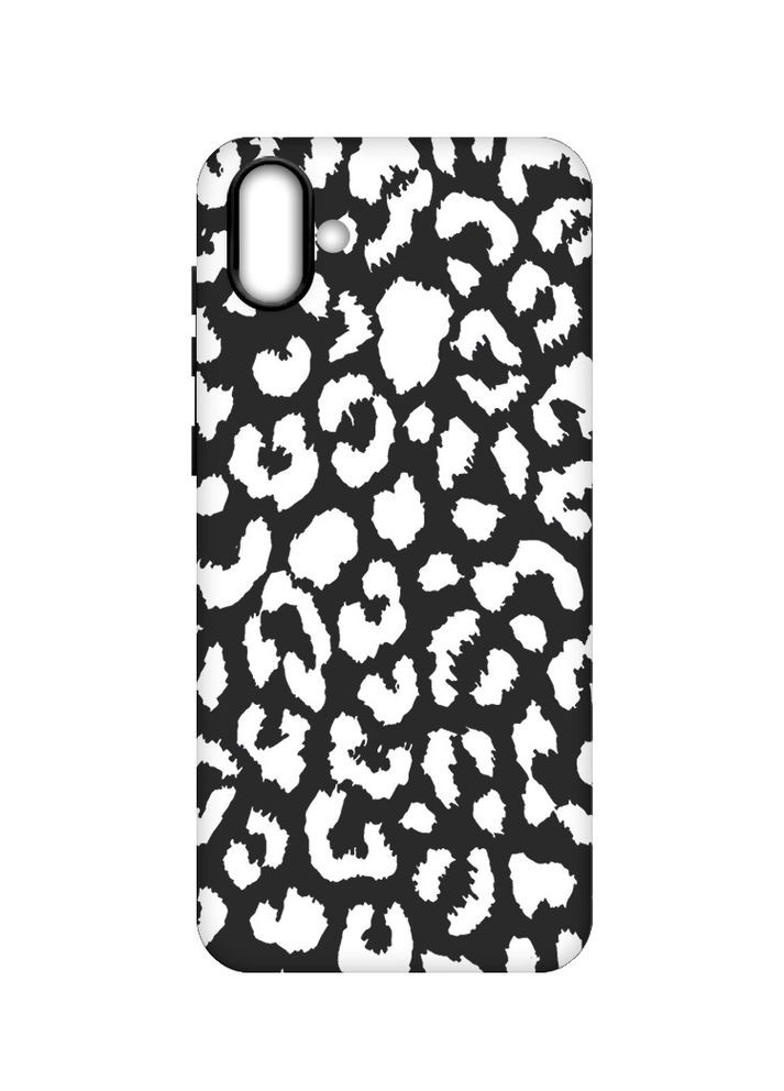 Матовый чехол на Samsung Galaxy A04:: Леопардовый принт Белый (принт 375) Creative (355389427)