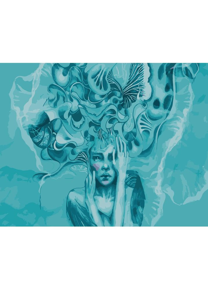 Картина за номерами Психологія думок см малювання для дорослих творчість для зняття стресу Strateg (369760429)