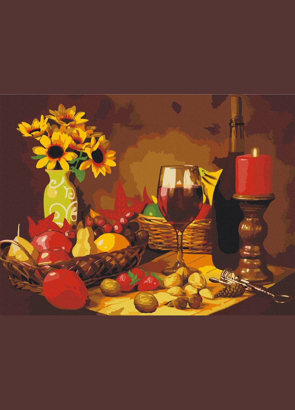 Картина за номерами. Фруктова вечеря 12139-AC Art Craft (334160593)