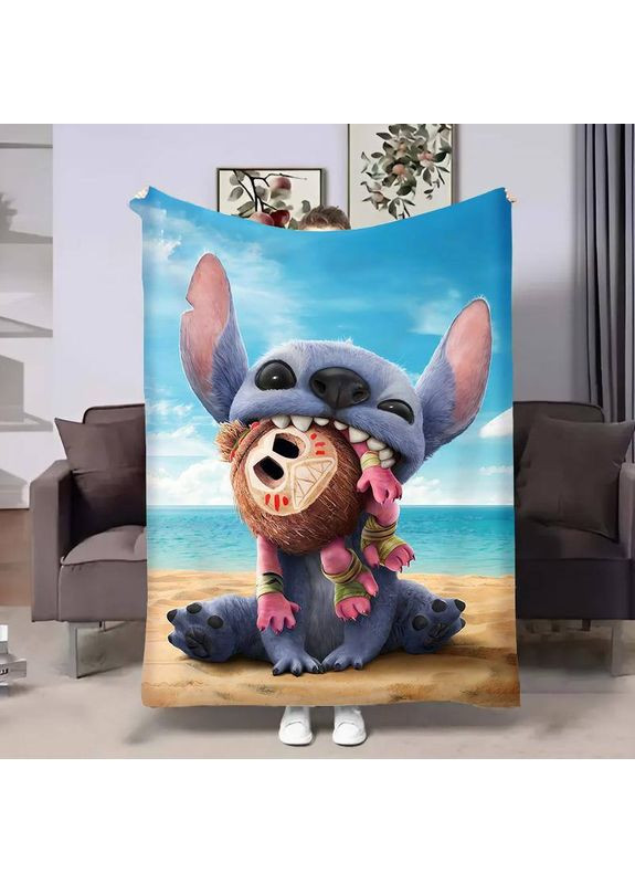 Плед 3D Стич №1 31200 160х200 см FlexDress (368763633)