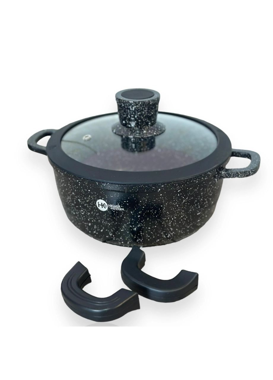 Набір круглих каструль 17в1 Higher Kitchen No Brand HK-316 (299424807)