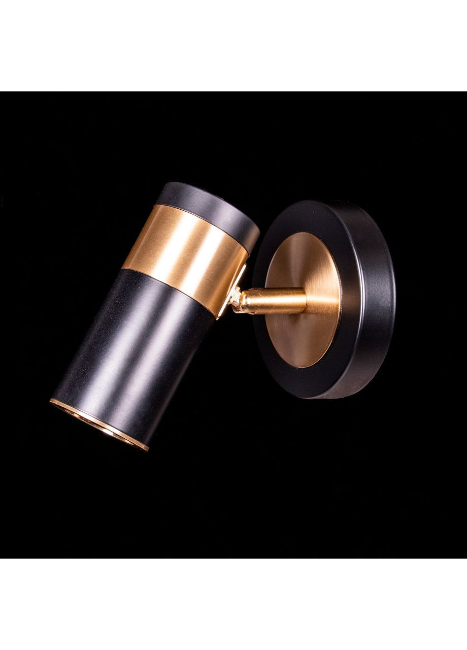 Бра в стиле лофт на одну лампочку DT139/1W/Black+Golden No Brand (354229710)
