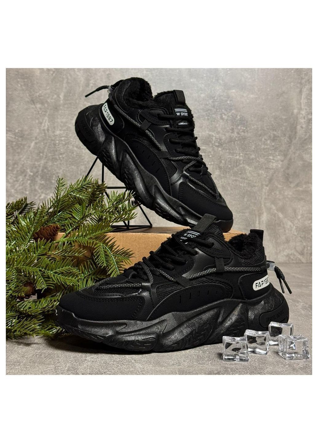 Чорні Зимовий кросівки чоловічі зимові Stilli