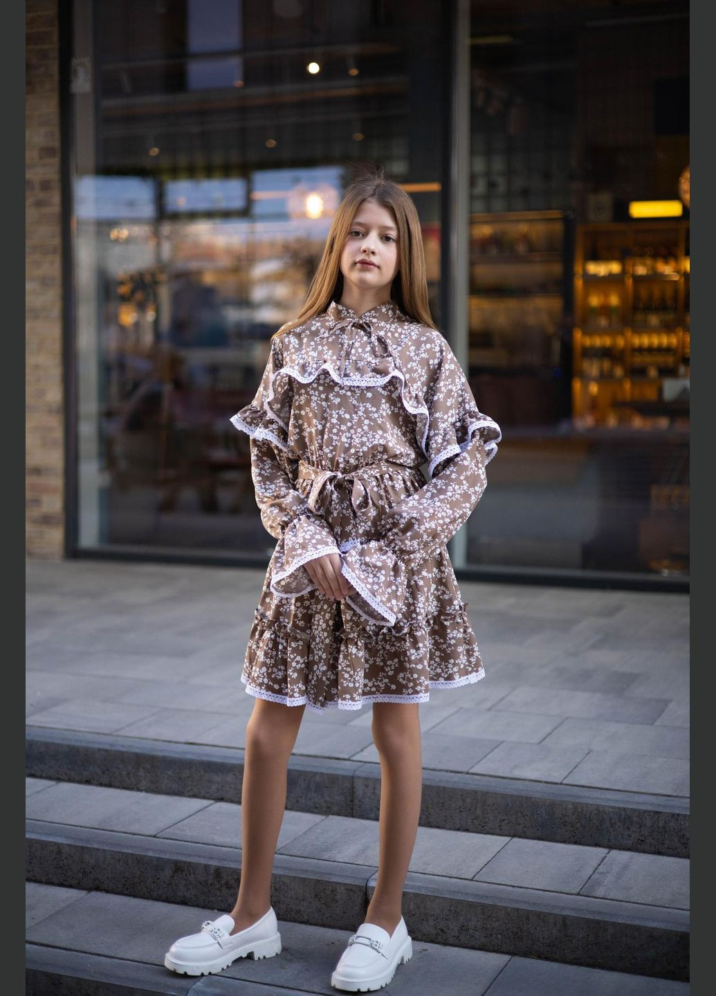 Коричнева сукня підліткова IRmAS (324621050)