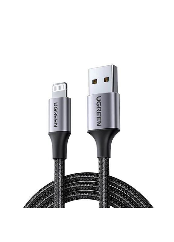 Кабель USB 2.0 AM-Lightning M, 1 м, 2.4A,, US199 Ugreen (370621198)