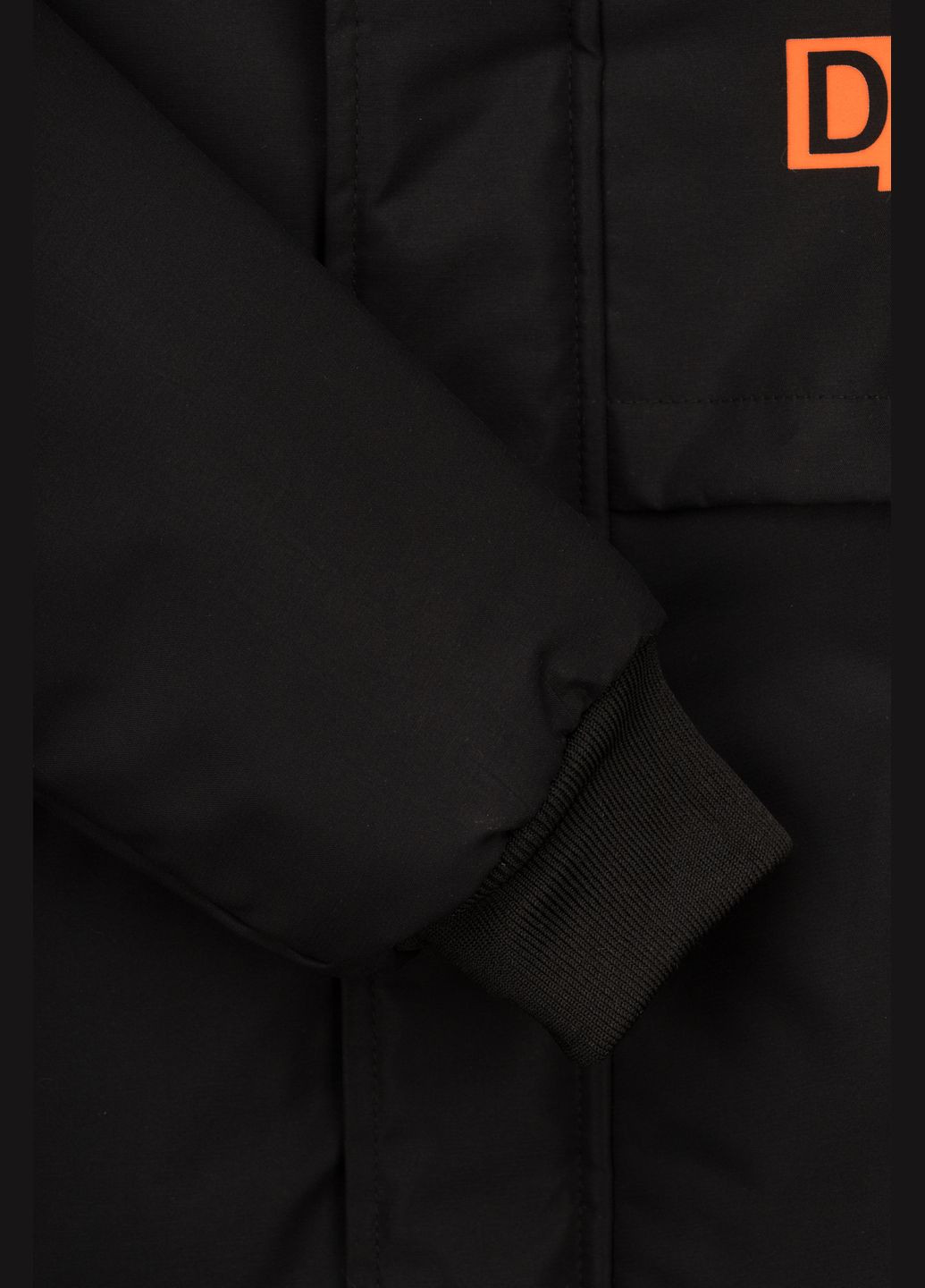 Чорна демісезонна куртка No Brand