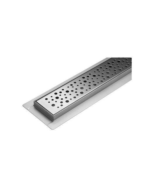 Трап підлоговий для душу "NAPO" 60x7х5.2 см з нержавіючої сталі Fala (363055479)