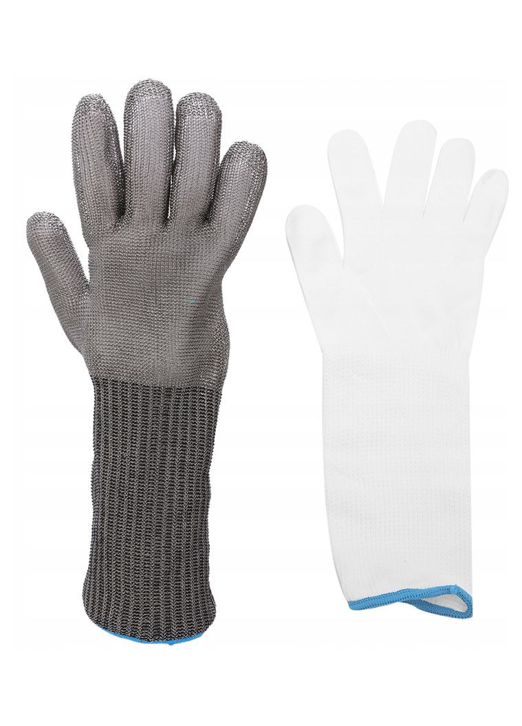 Перчатка кольчужная длинная из нержавеющей стали Chainmail CR06, размер Portwest (315516569)