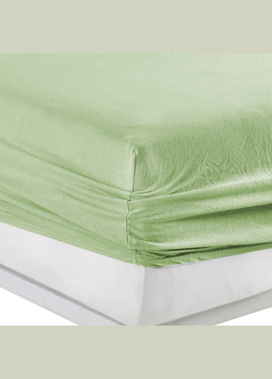 Простынь 90 х 200 см.+25 см. трикотажное на резинке люкс Kayra (345707606)