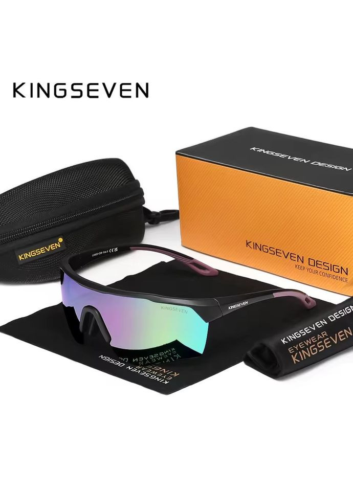 Поляризационные солнцезащитные очки для активного отдыха и спорта 925 C9 KINGSEVEN (353746231)
