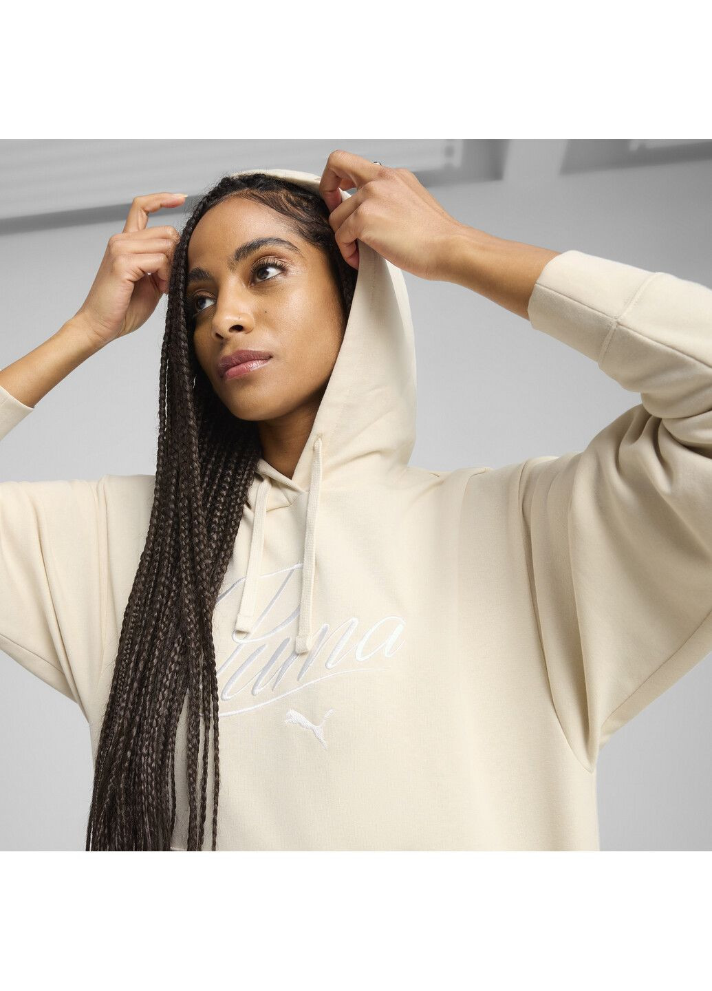 Худі ESS SCRIPT Comfort Hoodie Women Puma (317286497)