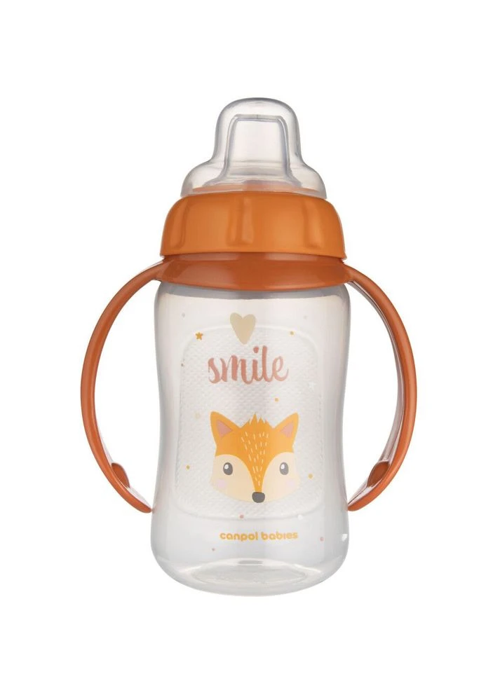 Поїлка Cute Animals 320 мл Orange (56/512_ora) Canpol Babies (331012552)