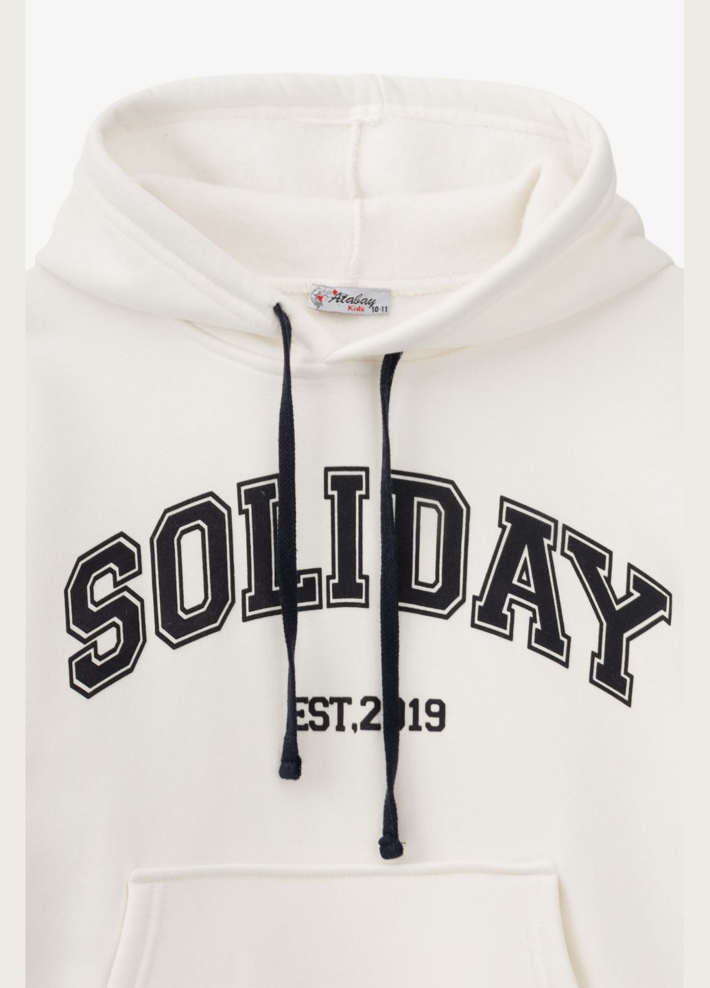 Худи с принтом для девочки 10691.2 116 см Молочный shop (2000990789709) Atabey (307055382)