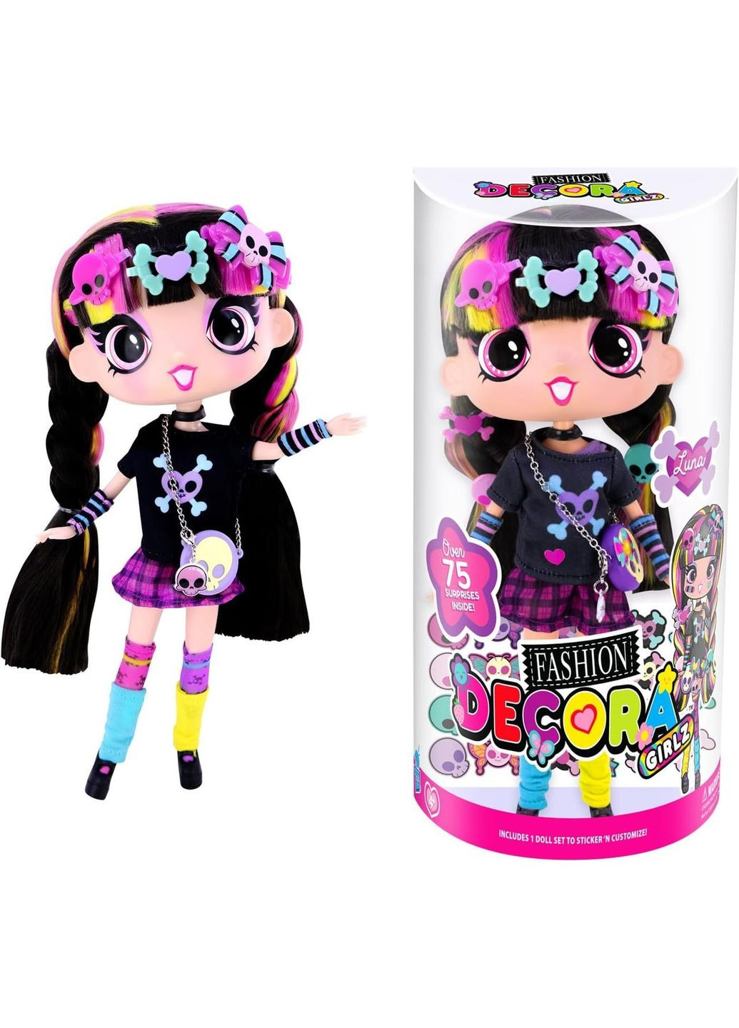 Кукла ДЕКОРА Луна Luna Decora Fashion Girlz Cepia (372833284)