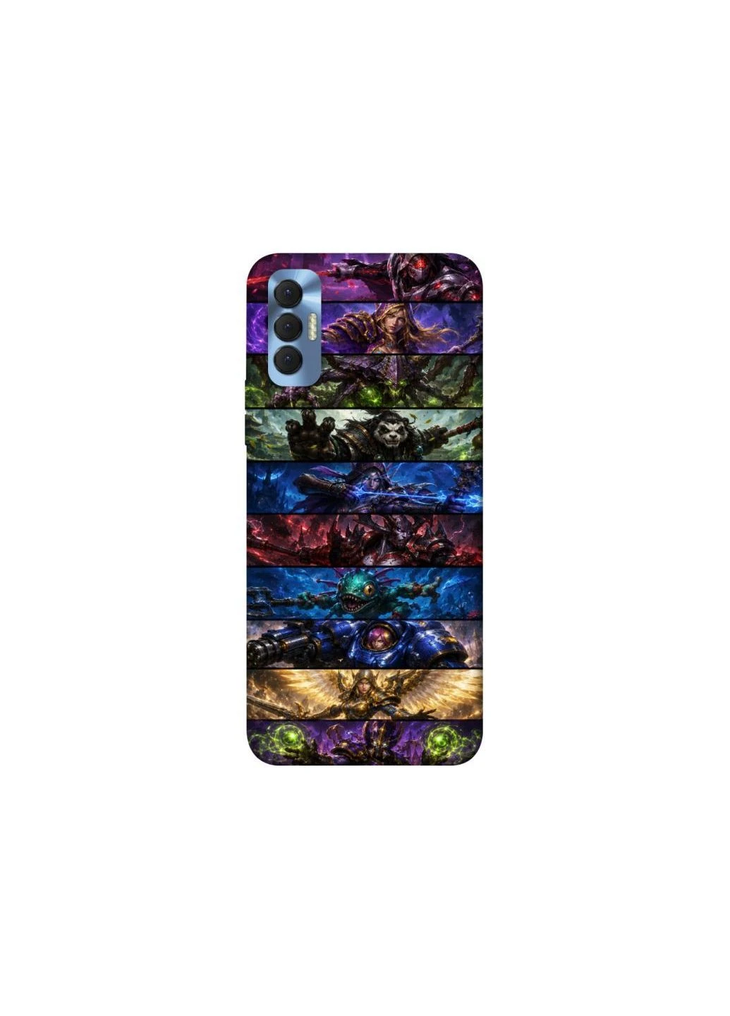 Чехол на TECNO Spark 8P Blizzard ver.3 Frontalka (395818676)