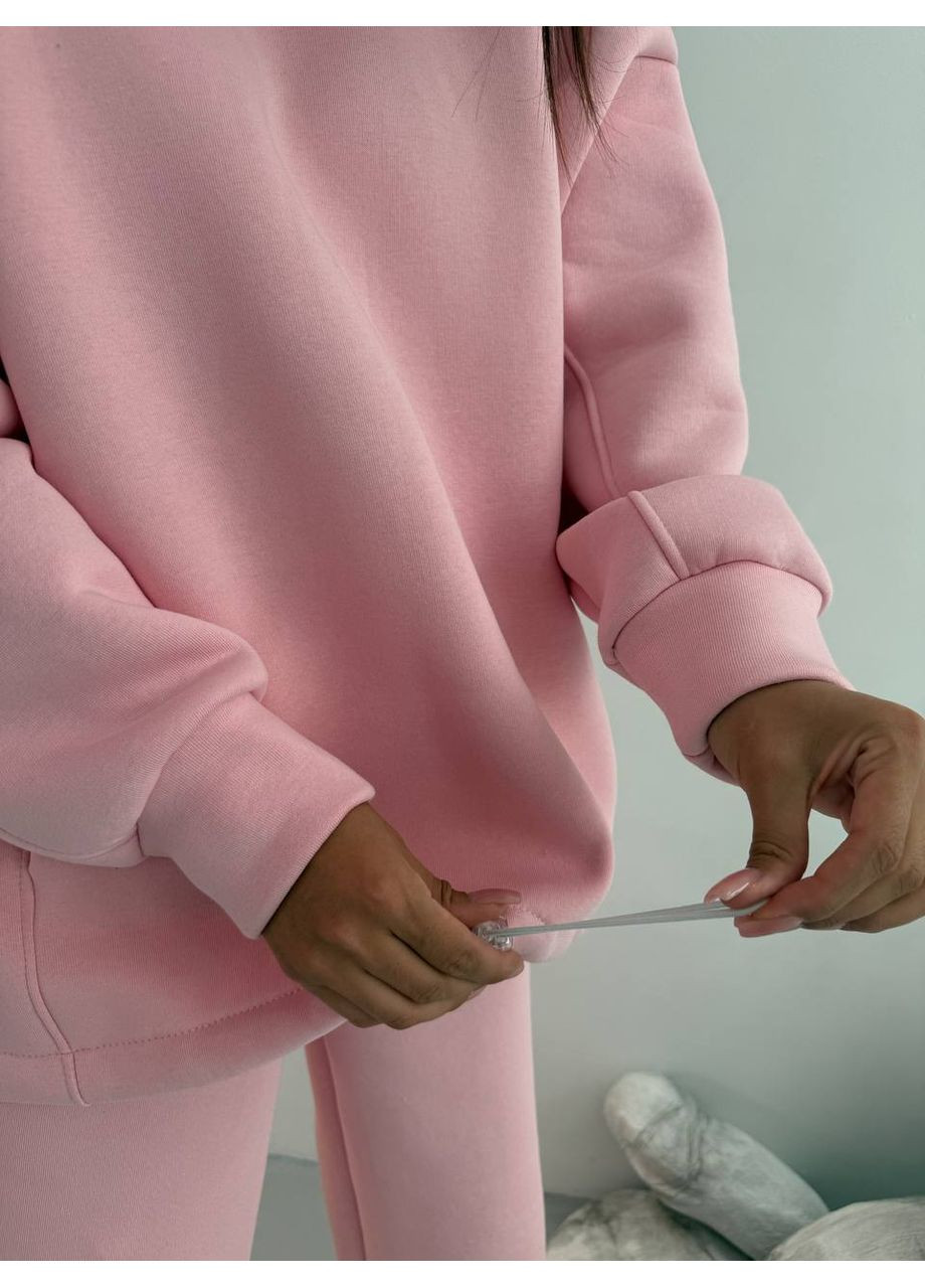 Жіноче худі оверсайз із турецької трьохнитки на флісі заміри в описі GD/GL Модний простір (369625073)