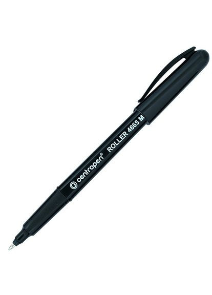 Ручка роллер 4665 M черный 0,6мм Centropen (280928062)