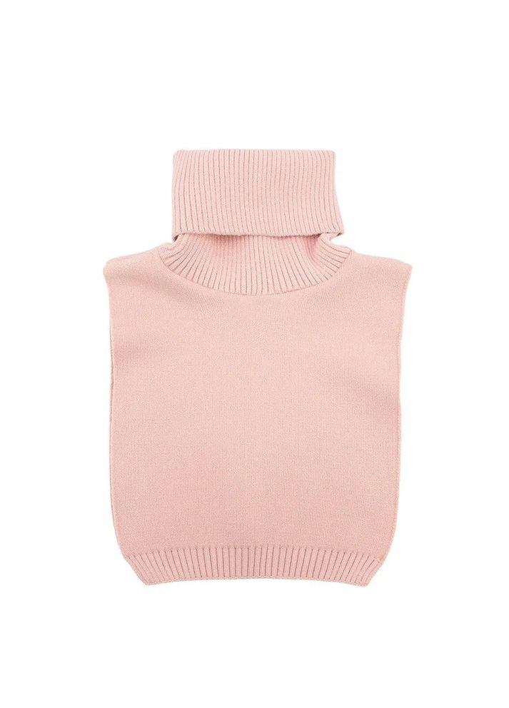 Манишка на шею one size для детей и взрослых пудра (KQ-727) Luxyart (361855431)