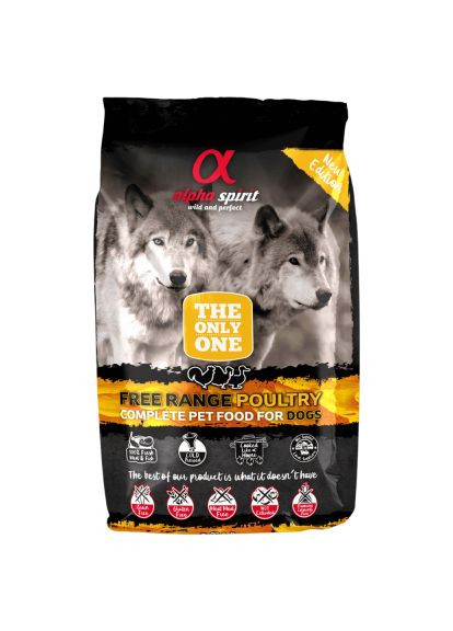 Сухий корм для собак (8436586310332) Alpha Spirit The Only One Poultry 3 кг (369881927)