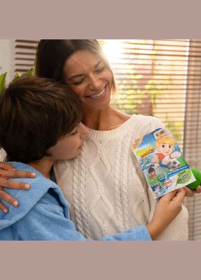 Ароматна бомбочка для ванни з іграшкою "ФУТБОЛ" Inkee 40164 No Brand (330604780)