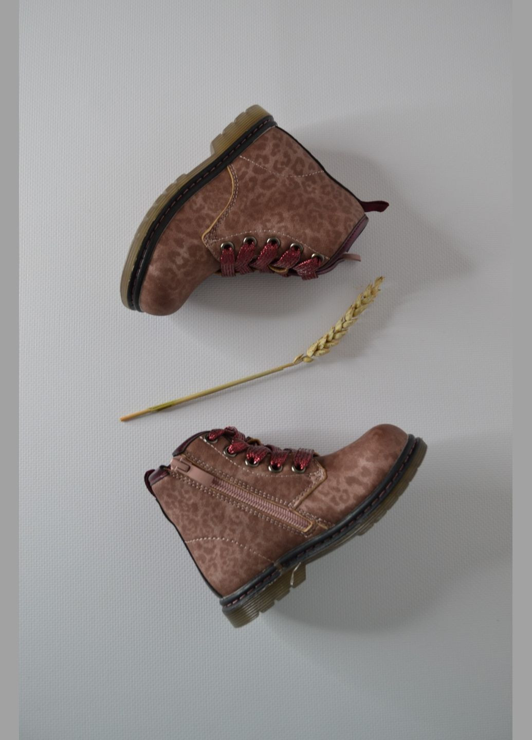 Демісезонні черевики 22 р 13,5 см коричневий артикул Д296 Kimbo-O (297715027)