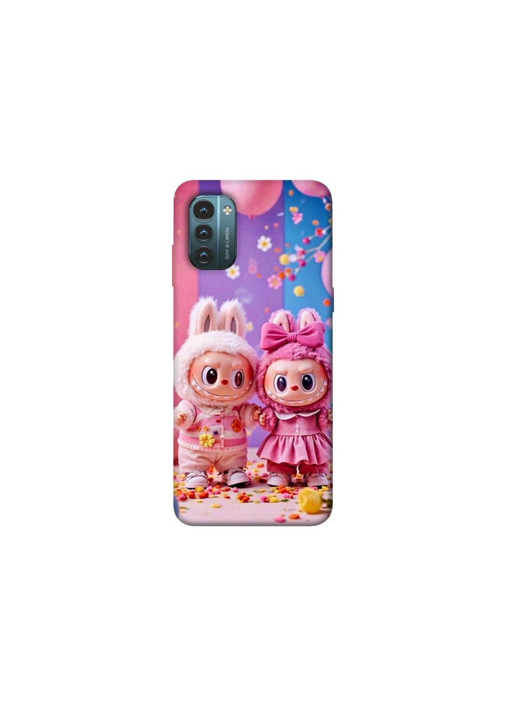Чохол на Nokia G21 Labubu twins ver.2 Frontalka (361989197)