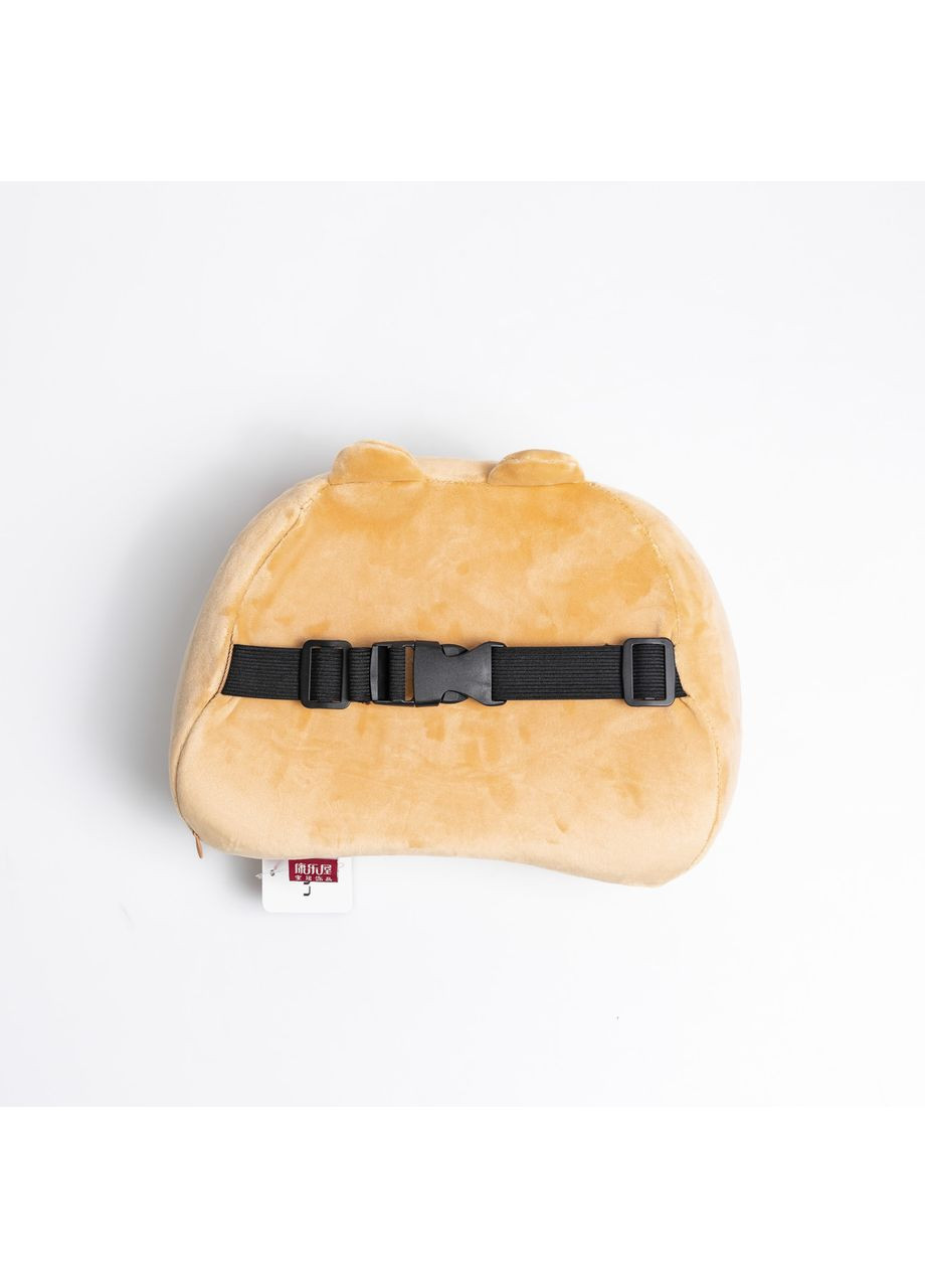 Подушка-підголовник Cookie Bear для подорожей, бежевий HP-56-2BE Yiwu (370802256)