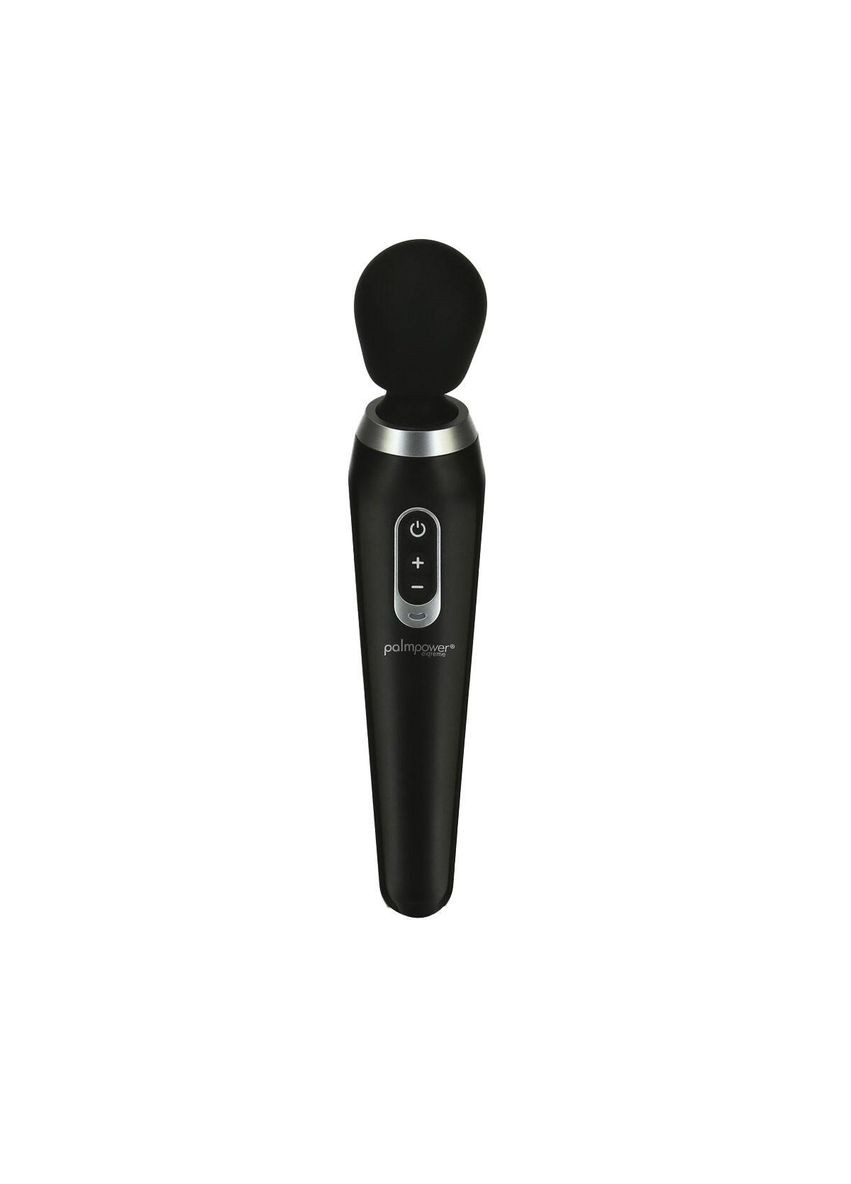 Мощный вибромассажер PalmPower Extreme - Black, 7 режимов, гибкая головка, перезаряжаемый No Brand (366877209)