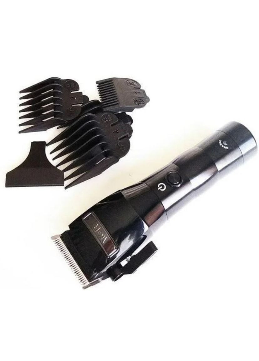 Машинка для стрижки аккумуляторная с насадками черный (1756375453) VGR V-011 (334257082)