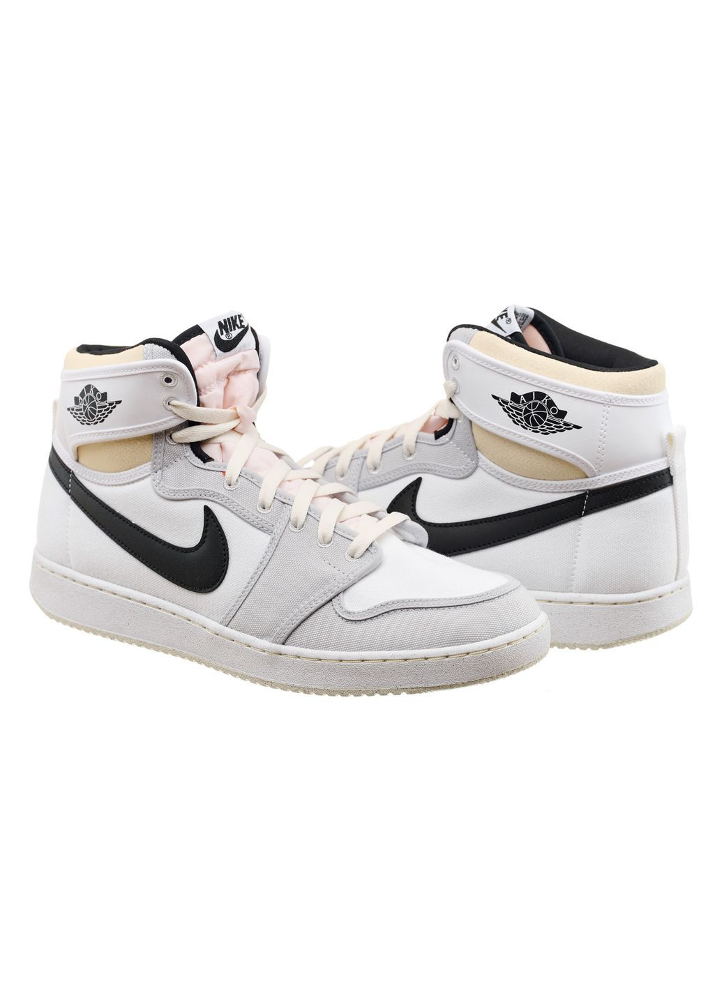 Белые демисезонные кроссовки мужские ajko 1 (do5047-100) Jordan