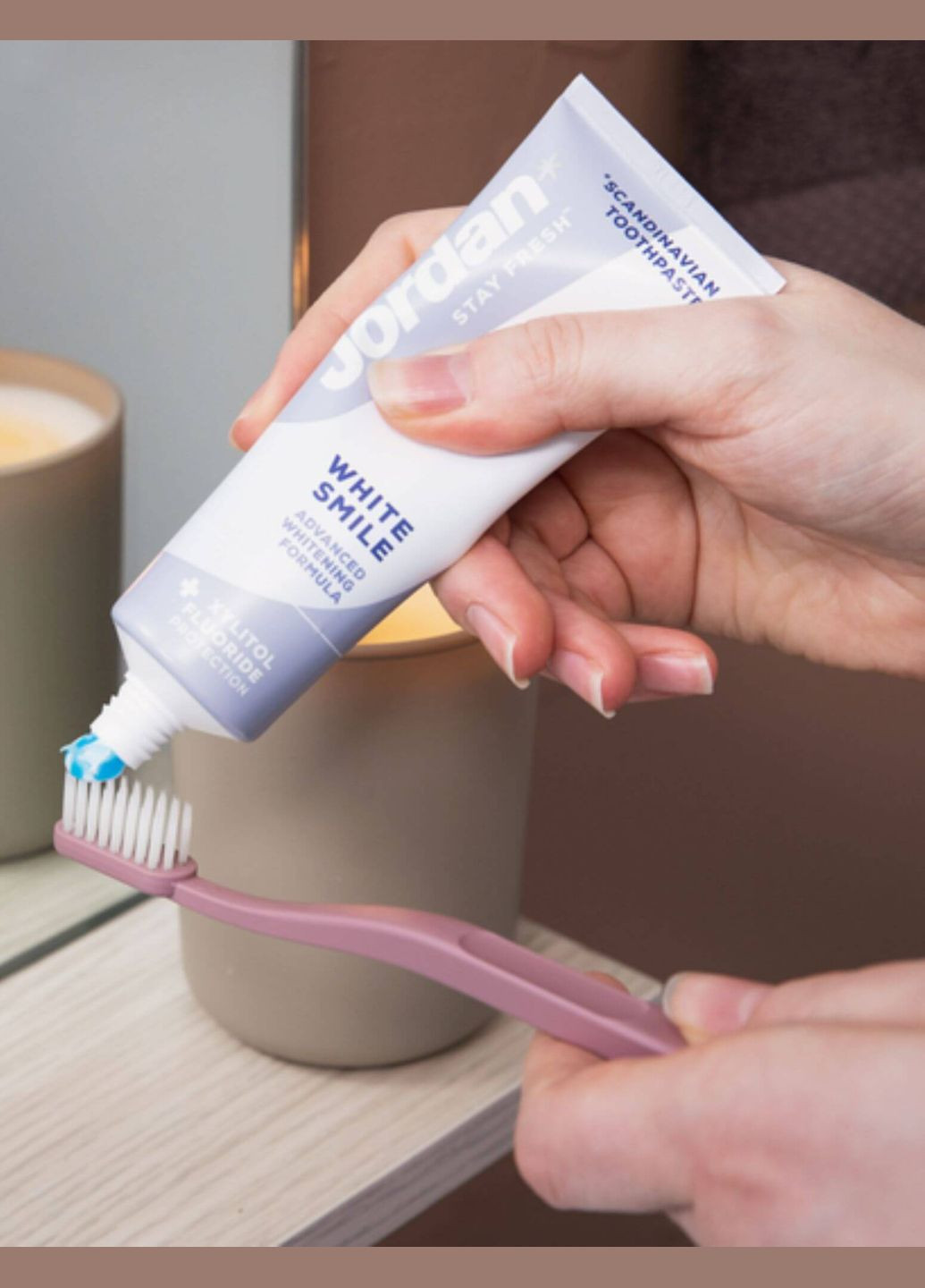 Зубная паста White Smile с цинком и ксилитом, 75 мл Jordan 1200542 (328397625)