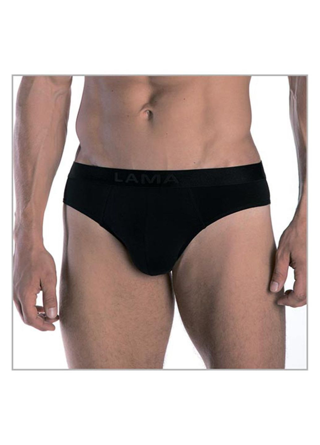 Комплект трусов мужских 2 шт. черный 4001SD-02 Lama (302311889)
