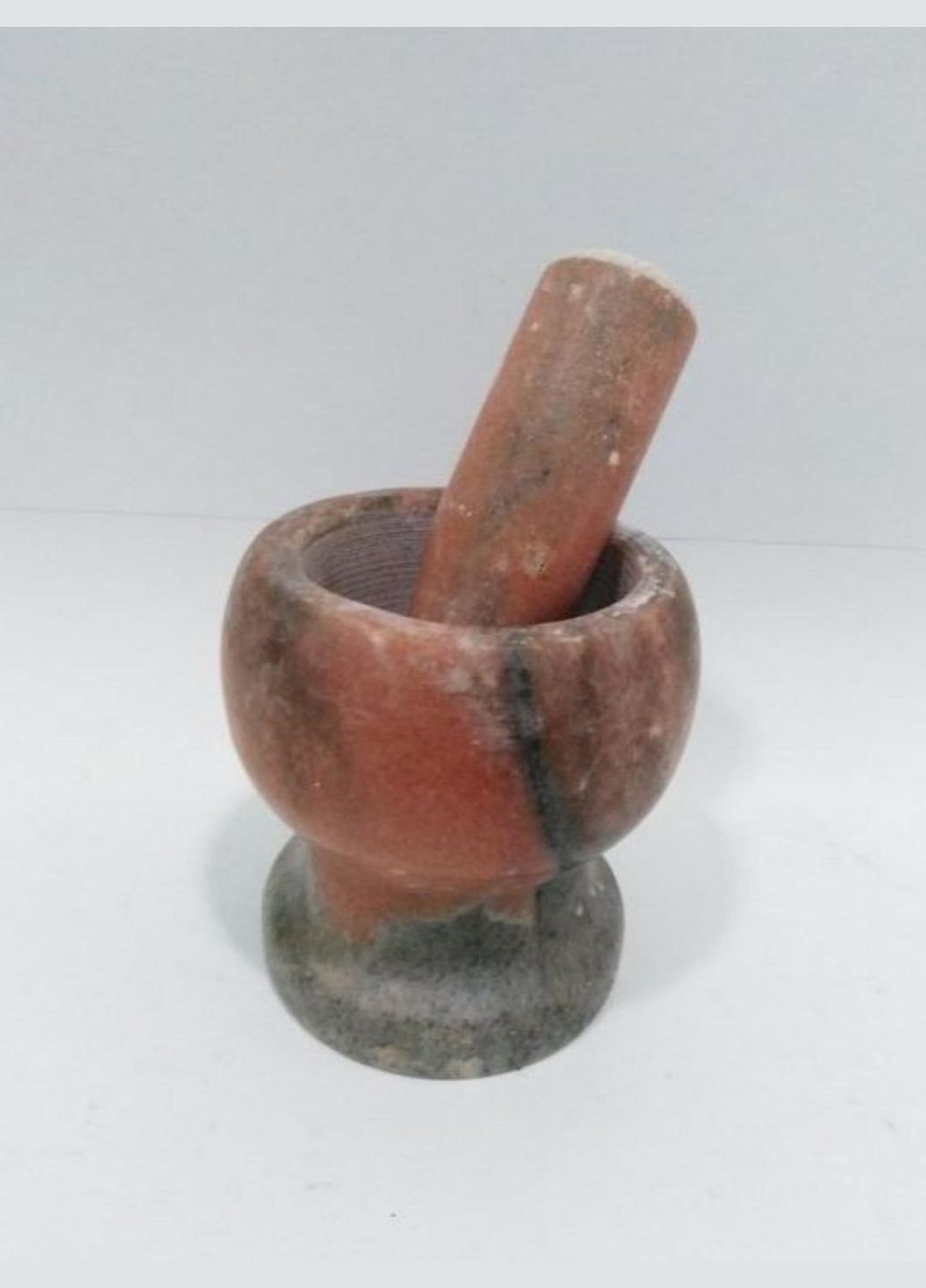 Ступка каменная с пестиком разноцветная Н 11 Ø 10 см 2141 Empire (285799466)