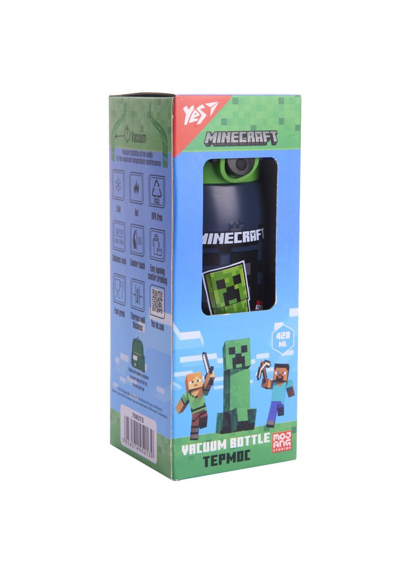Термос питний Minecraft Creeper 708373 420 мл Yes (360642399)