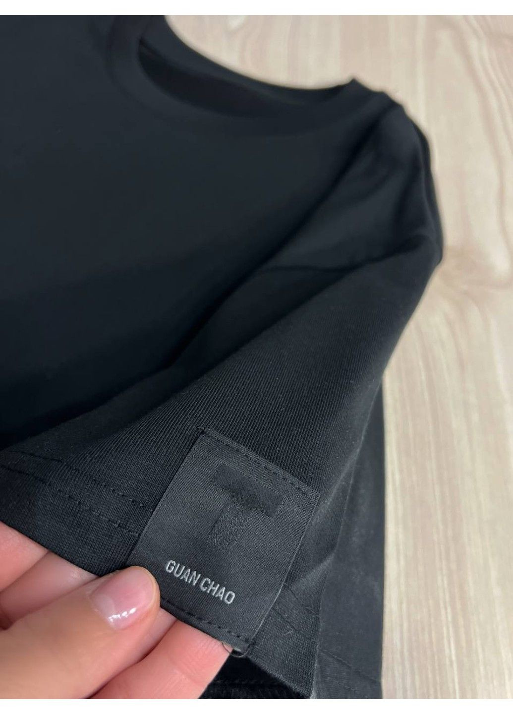 Футболка жіноча A-N 26075 оверсайз базова з нашивкою No Brand - (331143213)