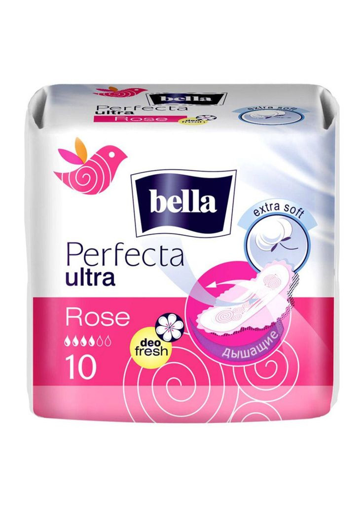 Гігієнічні прокладки (5900516305918) Bella perfecta ultra rose deo fresh 10 шт. (268147415)