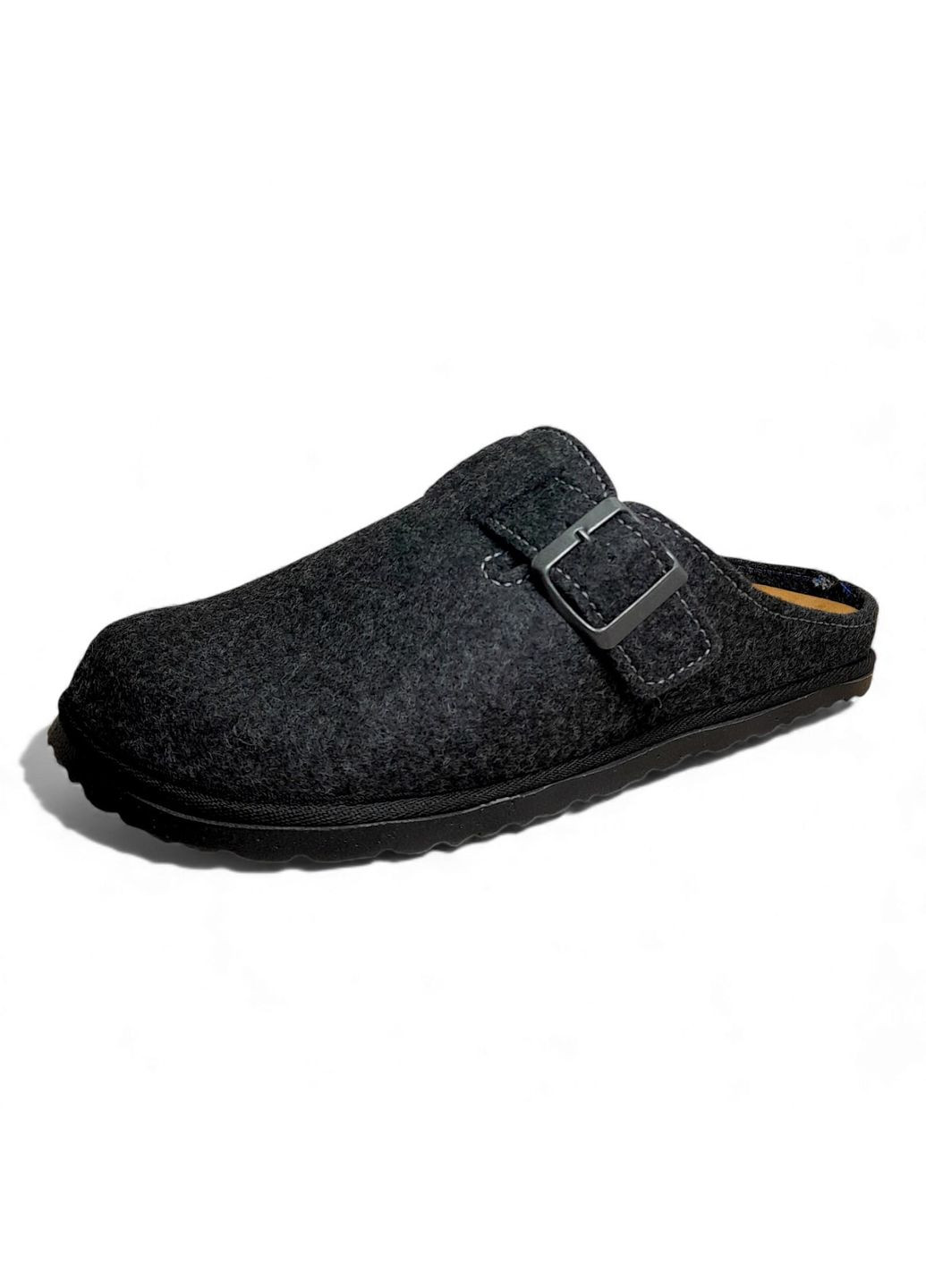 Чоловічі домашні капці розмір 46 (30 см) сірого кольору Inblu (372012923)