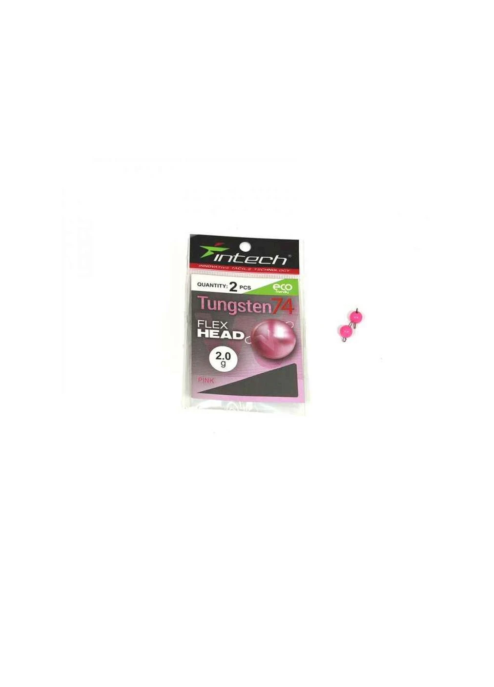 Груз Чебурашка разборный 8г 1шт/уп Tungsten 74 Gloss Pink UV Intech (398906841)