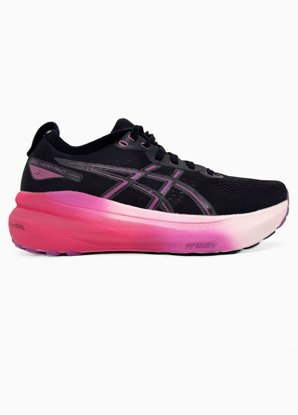 Кросівки жіночі Asics Gel-Kayano 31 black pink | Асікс Гель-Каяно 31 чорні рожеві No Brand чорні демісезони (316663548)
