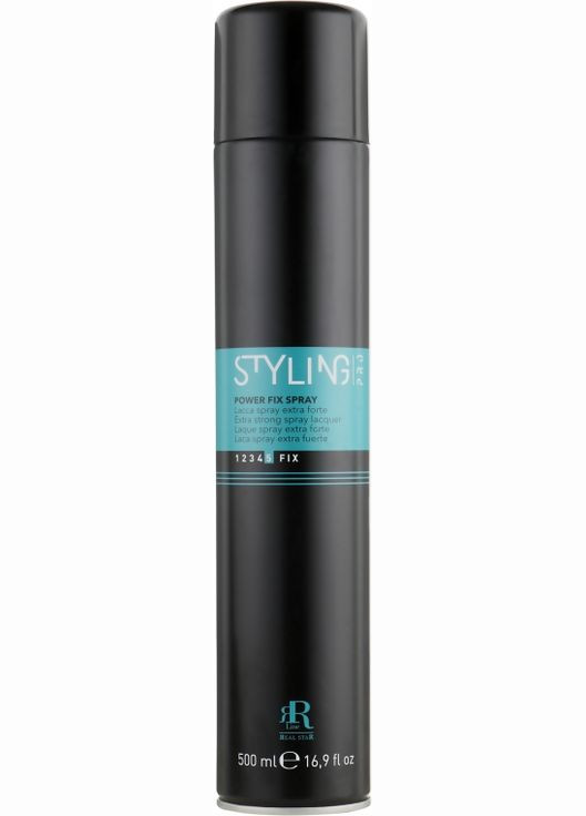 Лак суперсильної фіксації Styling Pro Power Fix Spray 500ml (367053-80967) RR Line (368649488)