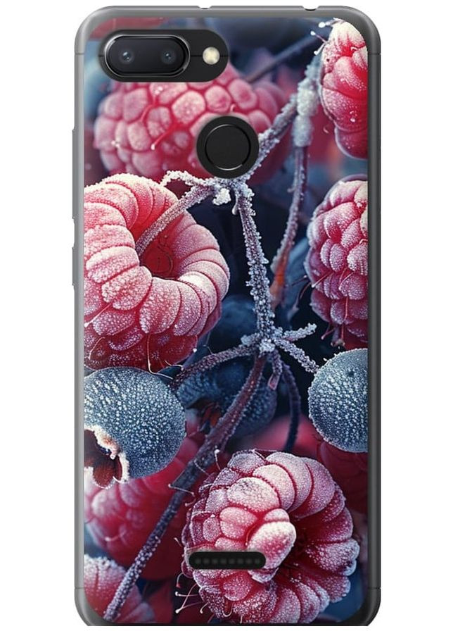 2D пластиковий чохол 'Морозні ягоди' для Endorphone Xiaomi Redmi 6 (285112329)