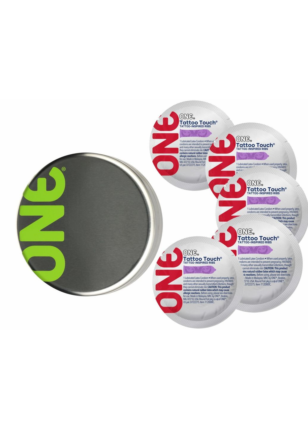 Презервативи Tattoo Touch 5 шт One (361082073)